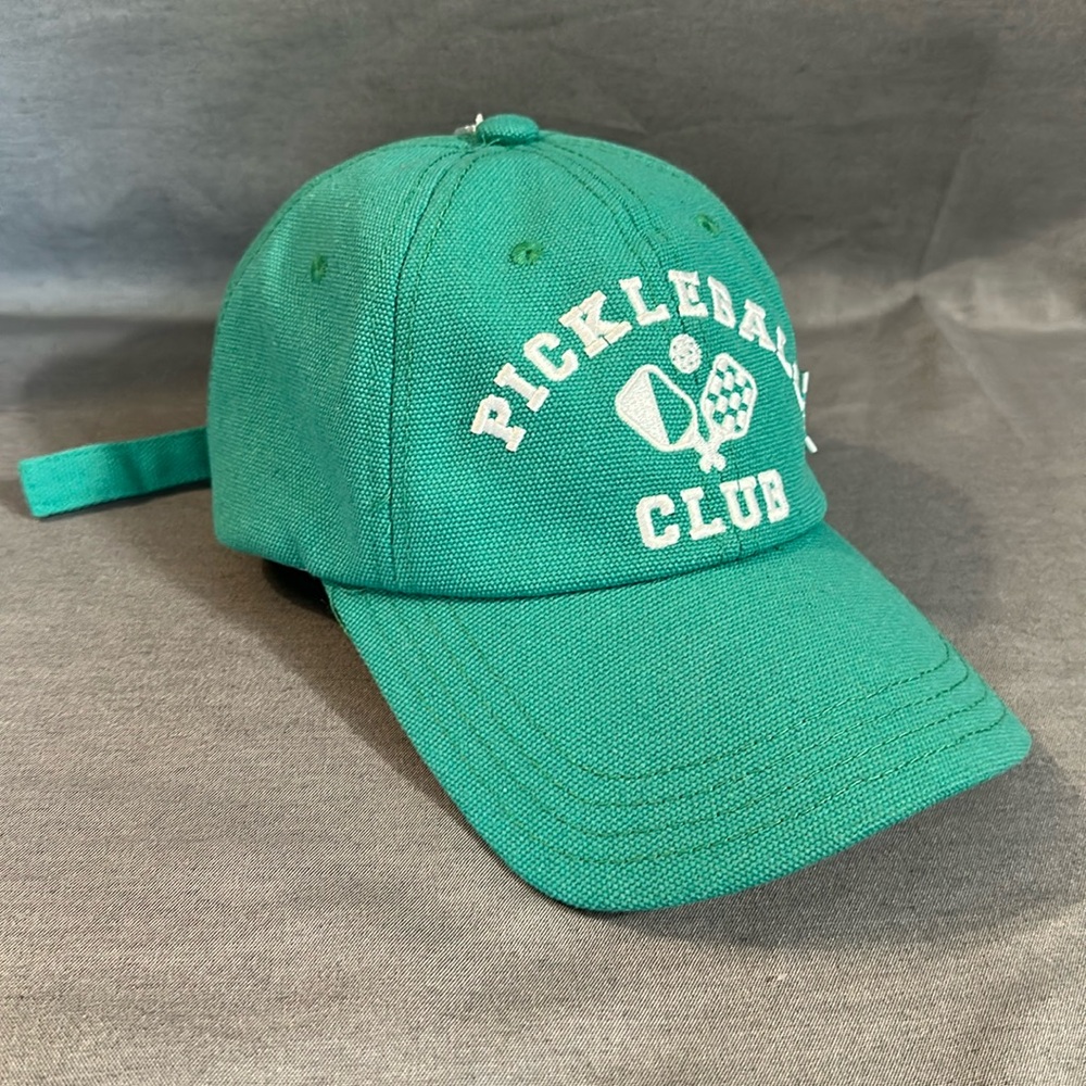 Pickleball club Green sports hat NWT